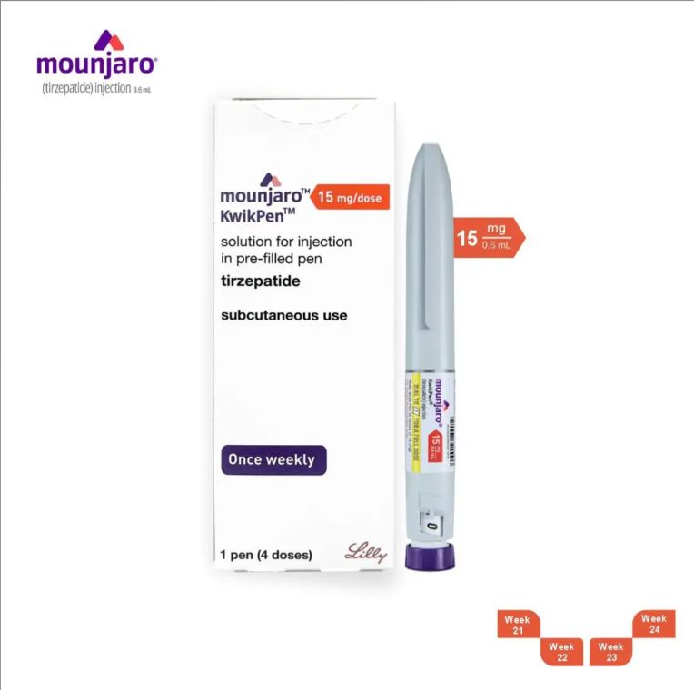 Mounjaro Kwikpen 15Mg Sol For Injection In Pre-Filled 1 Pen